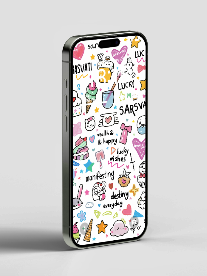 Sarasvati Energy Wallpaper "Wonderful Good Luck Stickers 03" Série Wealth&Lucky HD Édition limitée Sarasvati Energy Wallpaper "Wonderful Good Luck Stickers 03" Série Wealth&Lucky HD Édition limitée