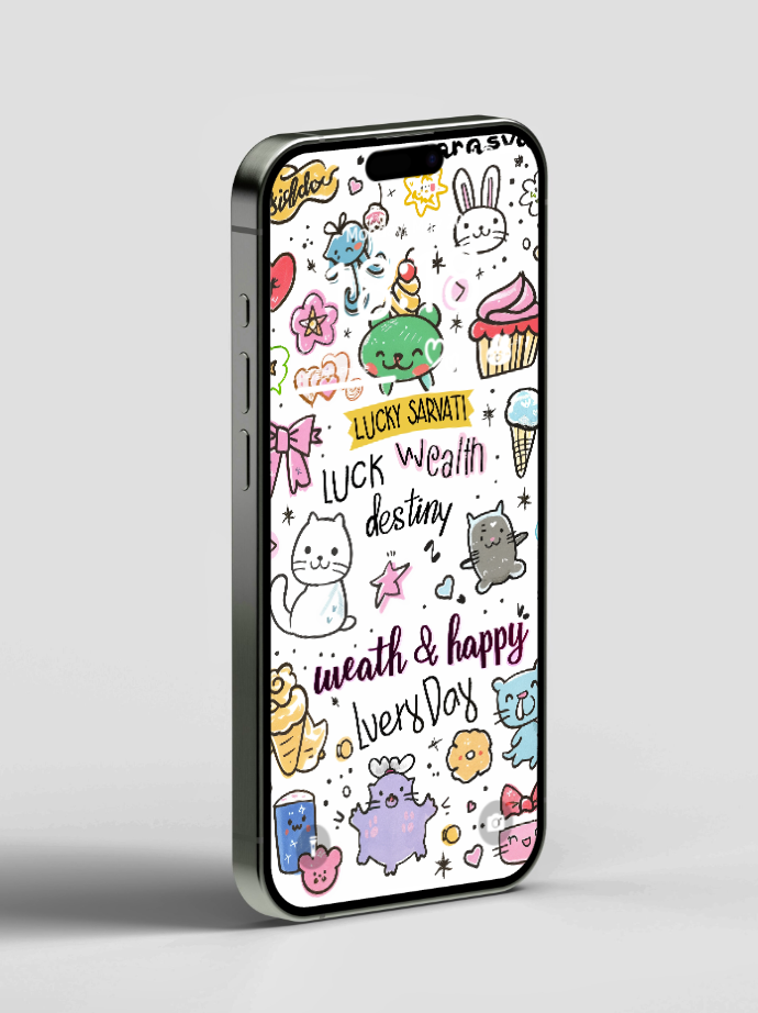 Sarasvati Energy Wallpaper "Wonderful Good Luck Stickers 06" Série Wealth&Lucky HD Édition limitée Sarasvati Energy Wallpaper "Wonderful Good Luck Stickers 06" Série Wealth&Lucky HD Édition limitée