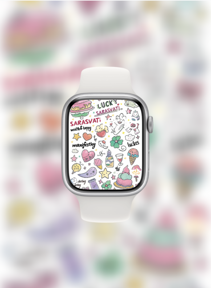 Sarasvati Energy Wallpaper "Wonderful Good Luck Stickers 08" Série Wealth&Lucky HD Édition limitée Sarasvati Energy Wallpaper "Wonderful Good Luck Stickers 08" Wealth&Lucky série HD Édition limitée
