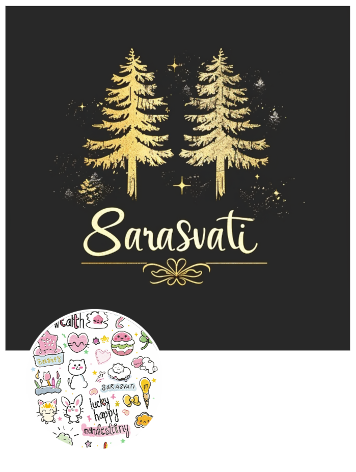 Sarasvati Energy Wallpaper "Wonderful Good Luck Stickers 09" Série Wealth&Lucky HD Édition limitée Sarasvati Energy Wallpaper "Wonderful Good Luck Stickers 09" Wealth&Lucky série HD Édition limitée