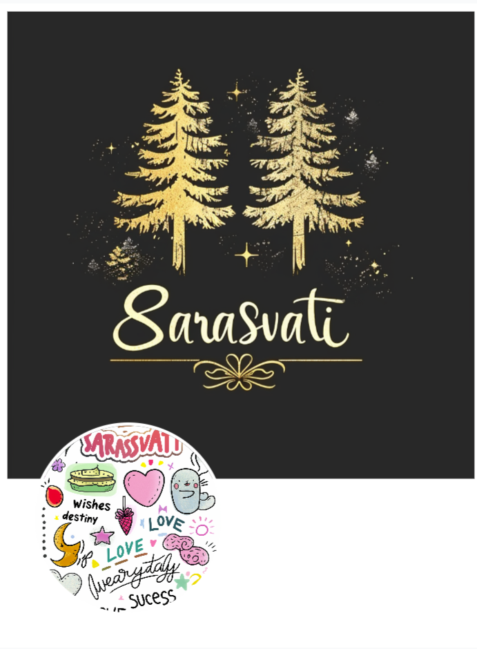 Sarasvati Energy Wallpaper "Wonderful Good Luck Stickers 12" Série Carrière, Richesse et Amour HD Édition limitée