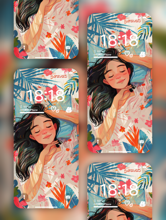 Sarasvati Energy Wallpaper "Exquisite Baby Face" Série Lucky&Love&Interpersonnelle HD Édition limitée Sarasvati Energy Wallpaper "Exquisite Baby Face" Série Lucky&Love&Interpersonal Relationship HD Édition limitée