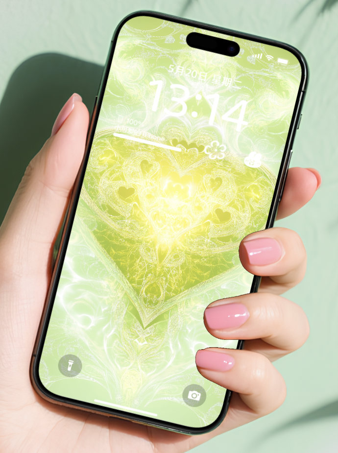 美音天能量壁紙 "木能量·月光迷迭誓" 戀愛運&好運系列(可選擇贈送實物靈光鏈權益)Sarasvati Energy Wallpaper "Wood Energy·Moonlit Rosemary Oath" Love&Lucky series(Optional Gift Aura Chain Rights)