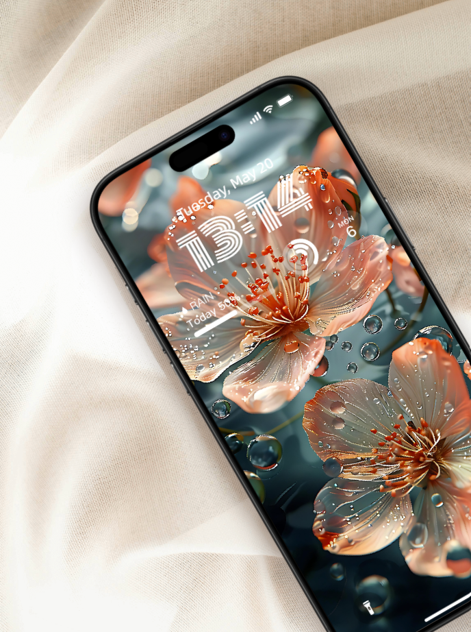 美音天能量壁紙"終得花開" 戀愛運系列 高清 限量发行 Sarasvati Energy Wallpaper "Finally bloom" Love series HD Limited edition