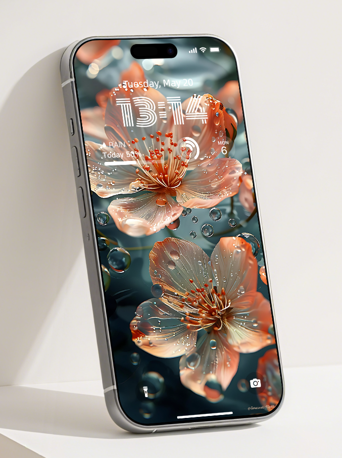 美音天能量壁紙"終得花開" 戀愛運系列 高清 限量发行 Sarasvati Energy Wallpaper "Finally bloom" Love series HD Limited edition