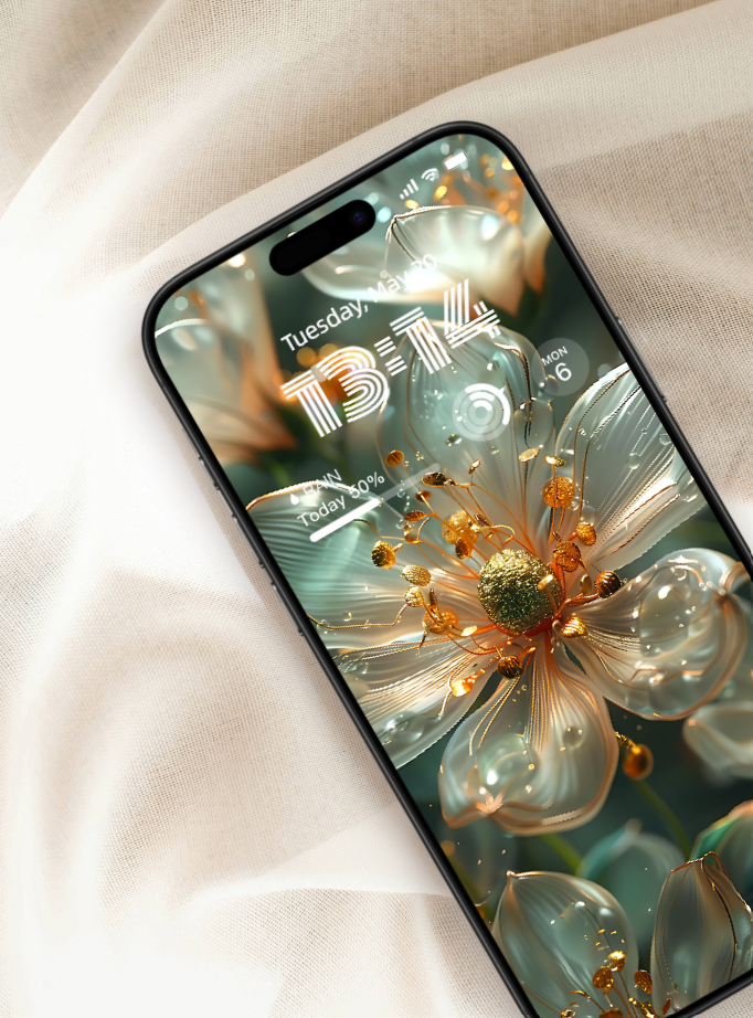 美音天能量壁紙"純淨花開" 戀愛運系列 高清 限量发行 Sarasvati Energy Wallpaper "Pure Bloom" Love series HD Limited edition