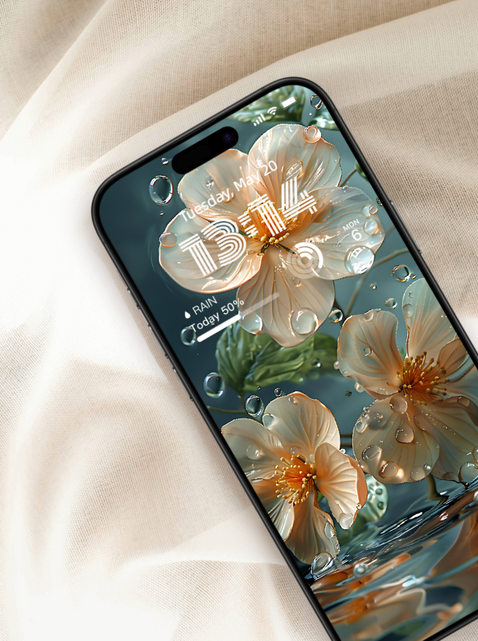 美音天能量壁紙"純淨花開" 戀愛運系列 高清 限量发行 Sarasvati Energy Wallpaper "Pure Bloom" Love series HD Limited edition