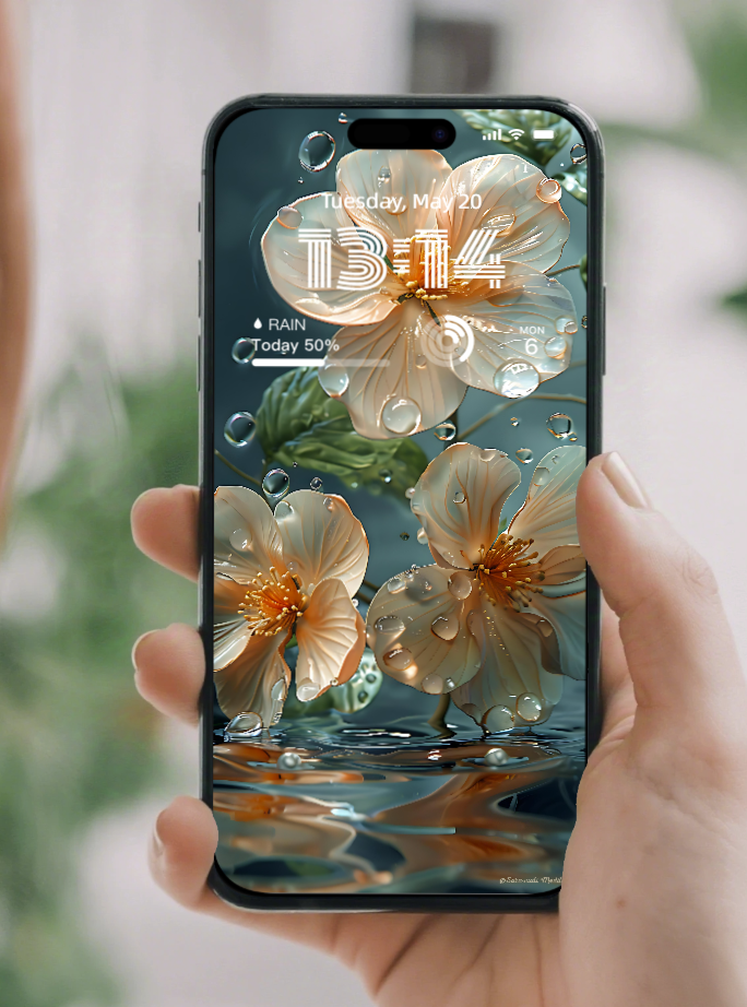 美音天能量壁紙"純淨花開" 戀愛運系列 高清 限量发行 Sarasvati Energy Wallpaper "Pure Bloom" Love series HD Limited edition