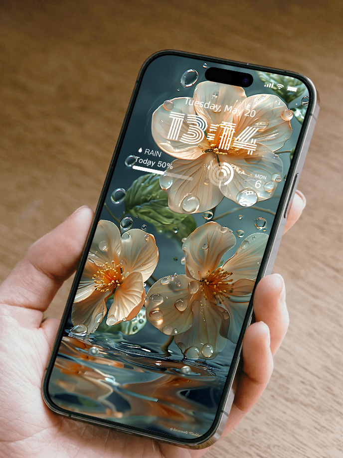 美音天能量壁紙"純淨花開" 戀愛運系列 高清 限量发行 Sarasvati Energy Wallpaper "Pure Bloom" Love series HD Limited edition