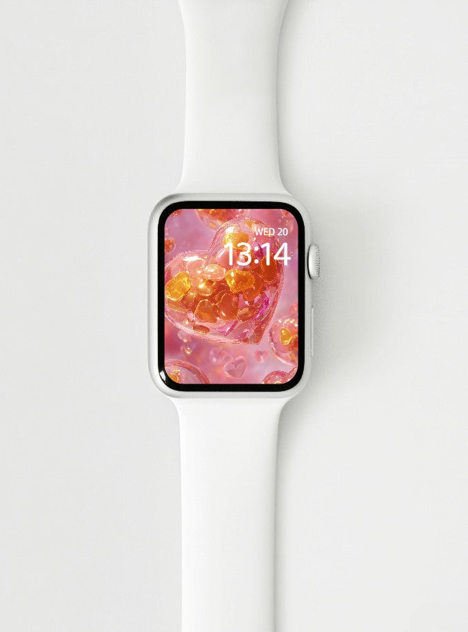 美音天能量壁紙 "心玥流光" 戀愛運系列 高清 限量发行 Sarasvati Energy Wallpaper "Heart's Moon Flowing Light" Love series HD Limited edition