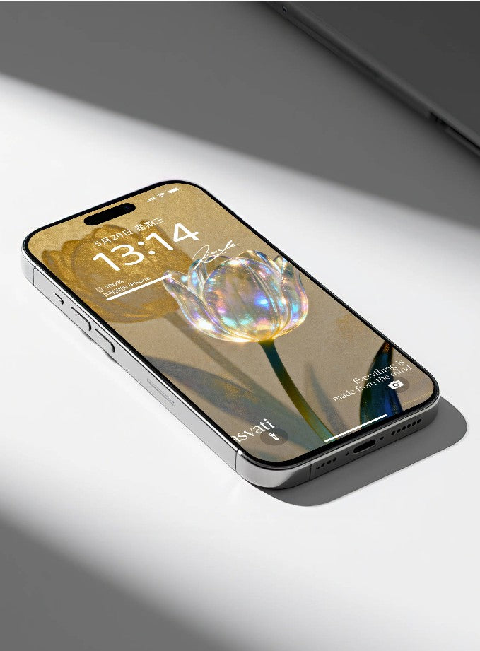 美音天能量壁紙 "潔淨和運" 人際關係&療愈系列(可選擇贈送實物羽光圈權益)Sarasvati Energy Wallpaper "Purity Destiny Flow" Interpersonal Relationship&Meditation series(Optional Gift Seraphic Radiance Rights)