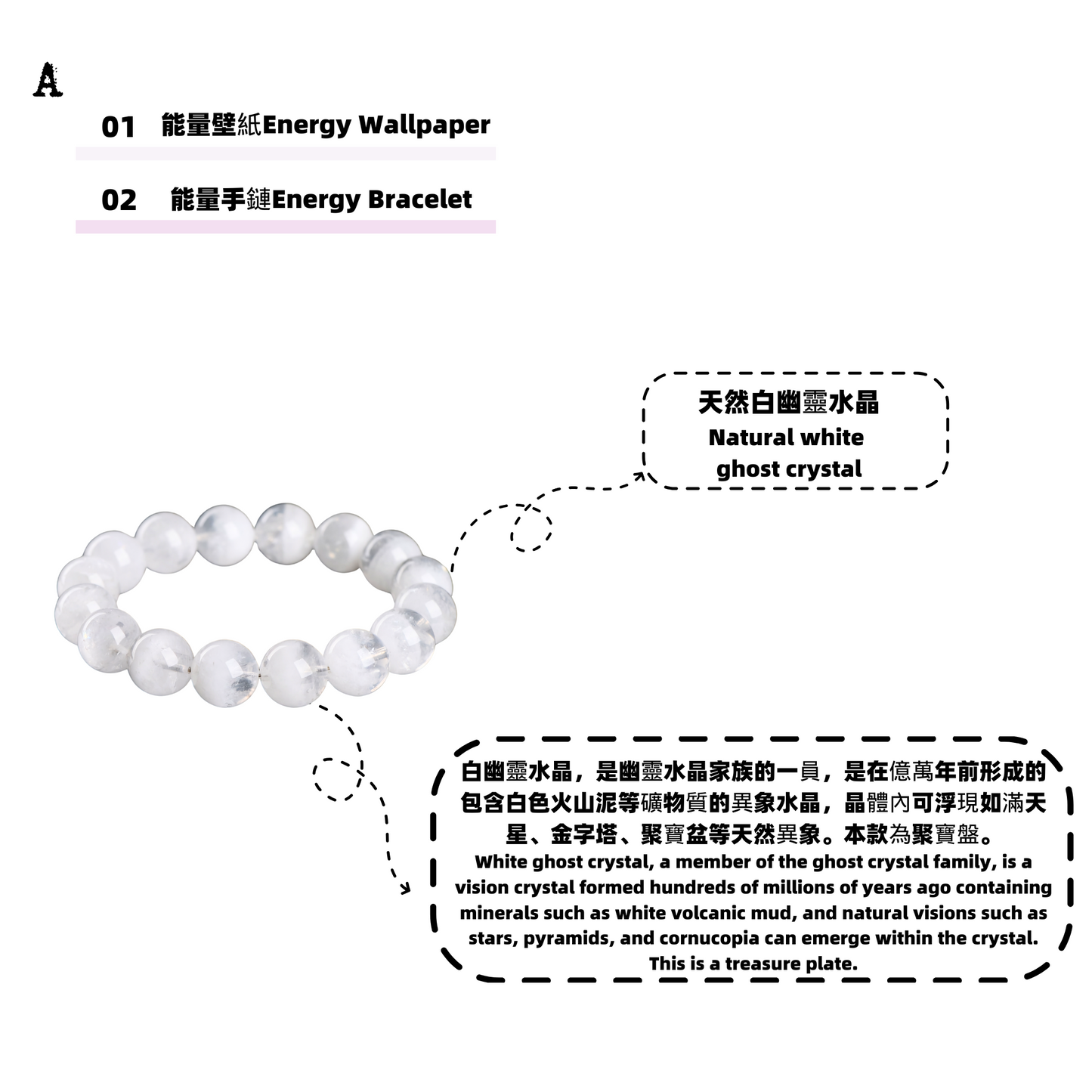 美音天能量壁紙"和合白燦"戀愛運&事業運&療愈系列(可選擇贈送實物能量手鏈權益)Sarasvati Energy Wallpaper "Harmonious White Brilliance" Love&Career&Meditation series (Optional Gift Energy Bracelet Rights)