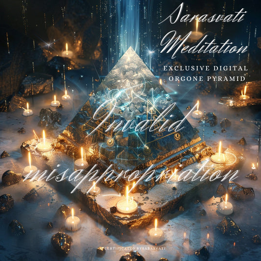 Pyramide d'orgone numérique de Sarasvati "Soaring High Million Miles" Série carrière et académique Un seul concept de jumeau numérique Travail certifié avec un numéro indépendant et unique Sarasvati Digital Orgone Pyramid "Soaring High Million Miles" 