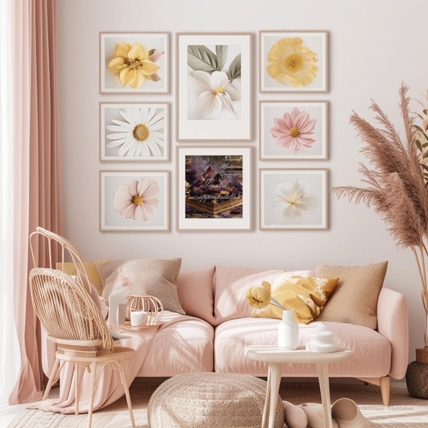 美音天數字能量金字塔"紫府玄駒"財運&事業運 僅1份 數字孿生概念作品 附能量證書 獨立唯一編碼Sarasvati Digital Orgone Pyramid "Purple Mansion’s Mystic Colt" Wealth&Career Only one Digital Twin Concept Work Certificated with Independent And Unique Number