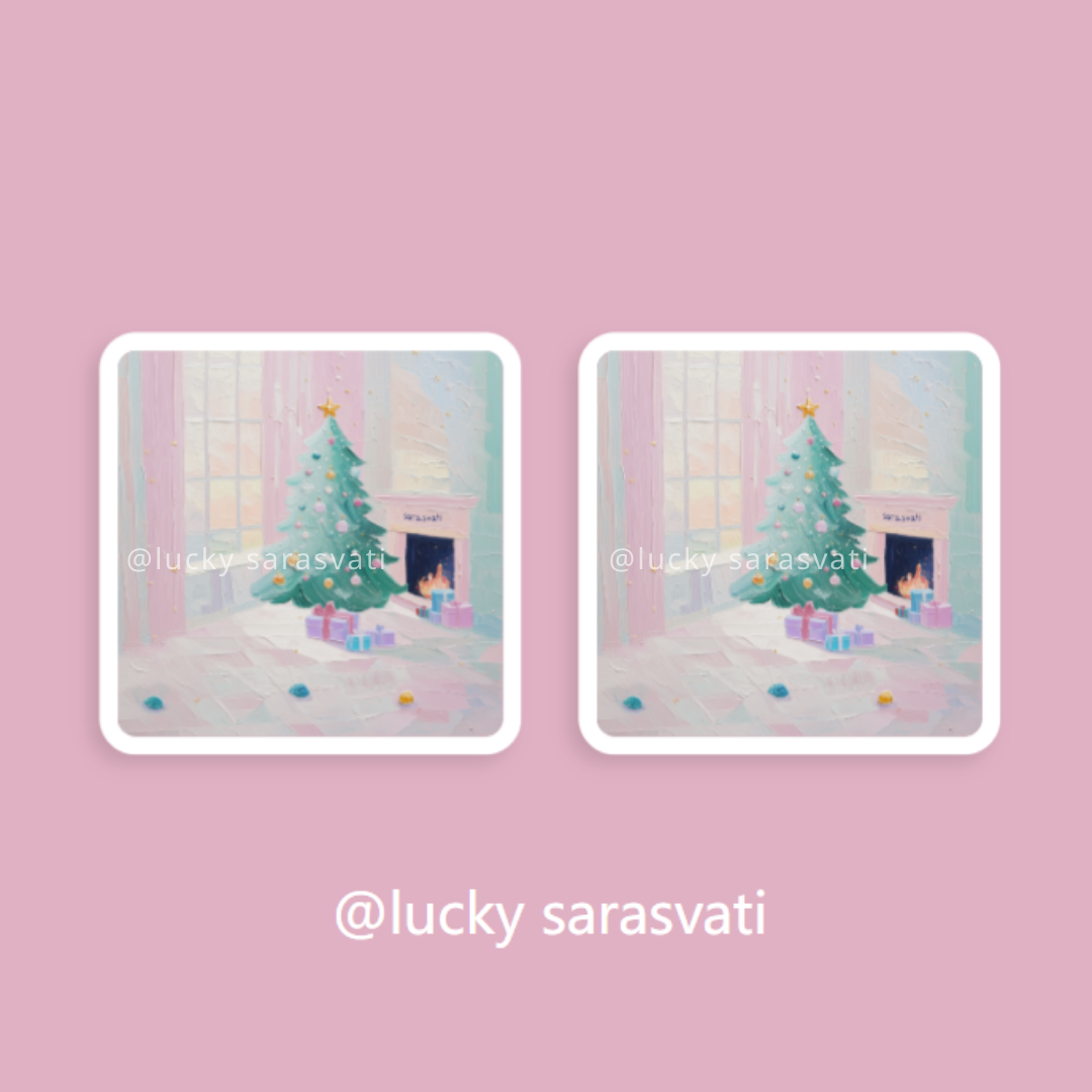 美音天能量頭像頭貼"松影歡歌"戀愛運&好運系列 Sarasvati Energy Head Portrait Stickers "Pine Shadow and Joyful Song" Love&Lucky series