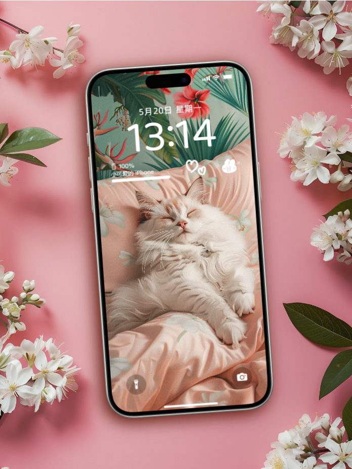 美音天能量壁紙“好眠布貓貓"好運系列 高清 限量发行 Sarasvati Energy Wallpaper "Good Dream Ragdoll Kitty" Lucky series HD Limited edition