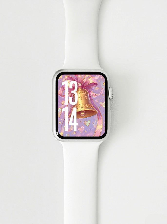 美音天能量壁紙 "鈴心綺緞" 好運&人際關係系列 高清 限量发行 Sarasvati Energy Wallpaper "Bell's Heart Elegant Satin" Lucky&Interpersonal Relationship series HD Limited edition