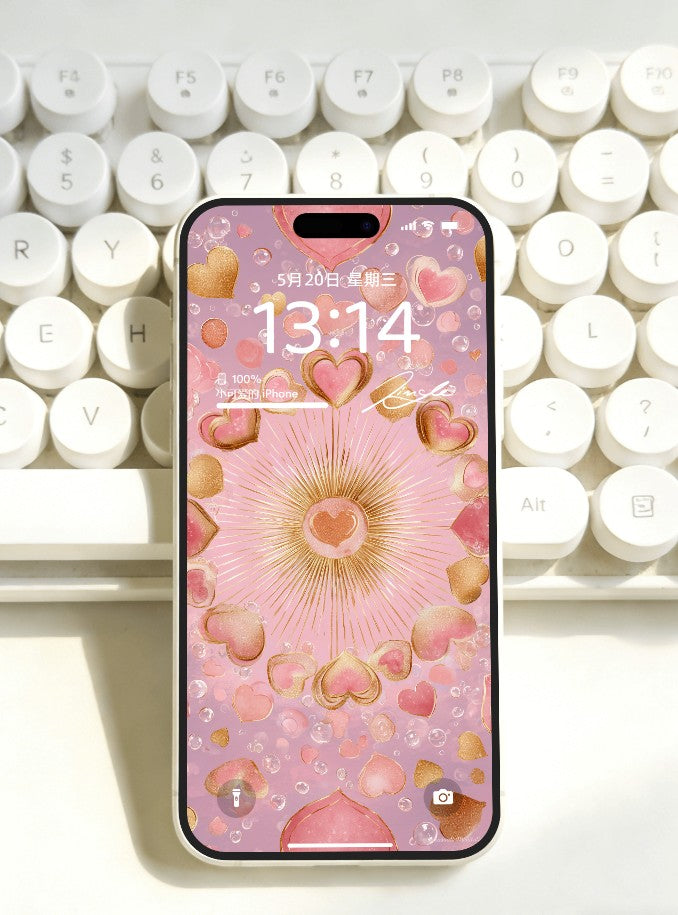 美音天能量壁紙 "星璨予期" 戀愛運系列 高清 限量发行 Sarasvati Energy Wallpaper "Starlit Sparkle Hopeful Expectation" Love series HD Limited edition