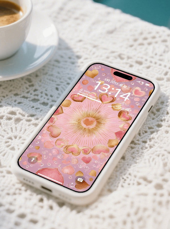 美音天能量壁紙 "星璨予期" 戀愛運系列 高清 限量发行 Sarasvati Energy Wallpaper "Starlit Sparkle Hopeful Expectation" Love series HD Limited edition