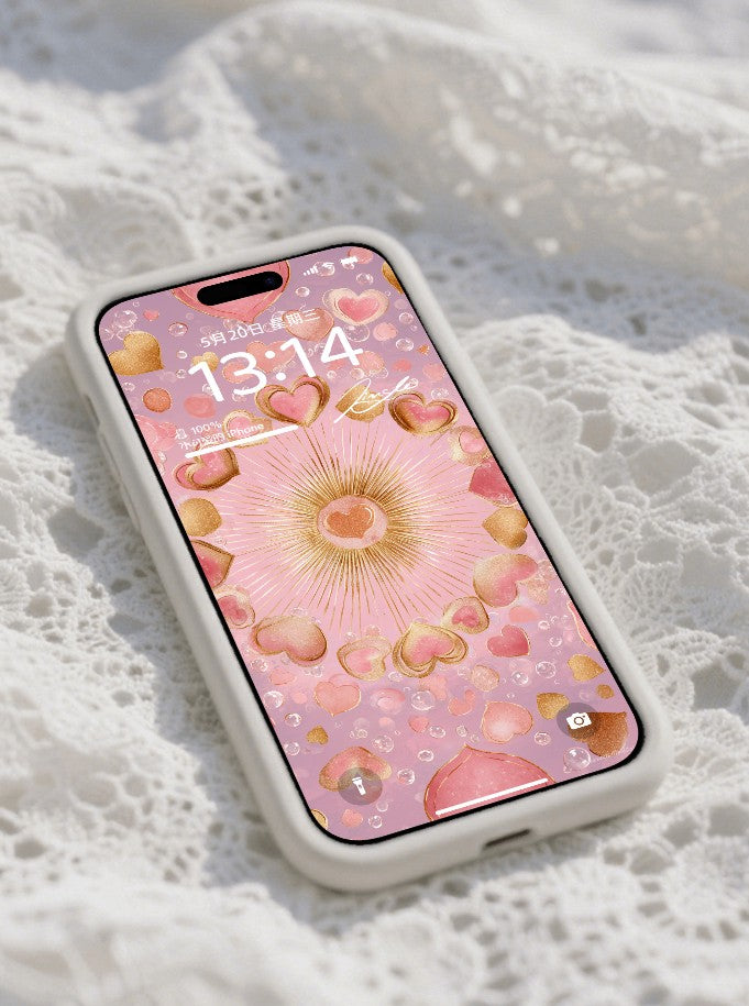 美音天能量壁紙 "星璨予期" 戀愛運系列 高清 限量发行 Sarasvati Energy Wallpaper "Starlit Sparkle Hopeful Expectation" Love series HD Limited edition