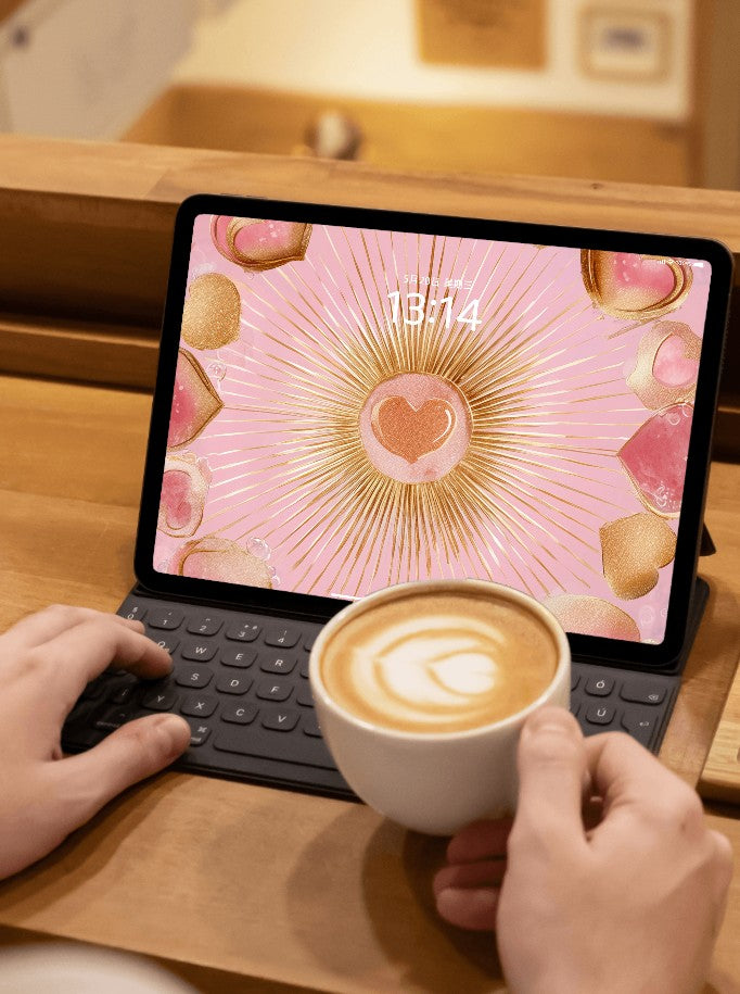 美音天能量壁紙 "星璨予期" 戀愛運系列 高清 限量发行 Sarasvati Energy Wallpaper "Starlit Sparkle Hopeful Expectation" Love series HD Limited edition