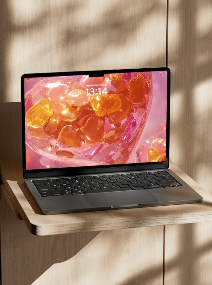 美音天能量壁紙 "心玥流光" 戀愛運系列 高清 限量发行 Sarasvati Energy Wallpaper "Heart's Moon Flowing Light" Love series HD Limited edition