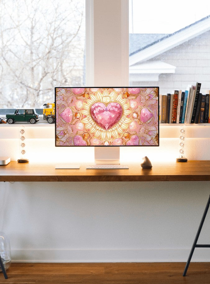 美音天能量壁紙 "辰星映誓" 戀愛運系列 高清 限量发行 Sarasvati Energy Wallpaper "Morning Star Reflected Pledge" Love series HD Limited edition