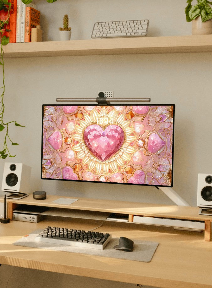 美音天能量壁紙 "辰星映誓" 戀愛運系列 高清 限量发行 Sarasvati Energy Wallpaper "Morning Star Reflected Pledge" Love series HD Limited edition