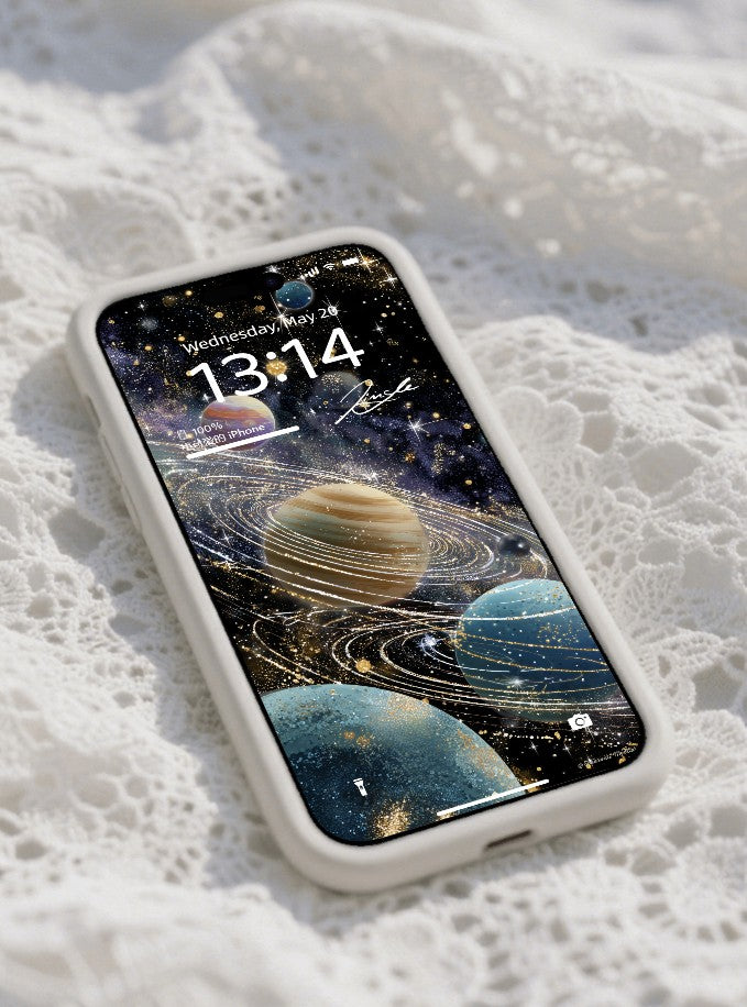 美音天能量壁紙 "天樞成象" 事業運&靈性系列 高清 限量发行 Sarasvati Energy Wallpaper "Celestial Pivot Omen Realized" Career&Spiritual series HD Limited edition