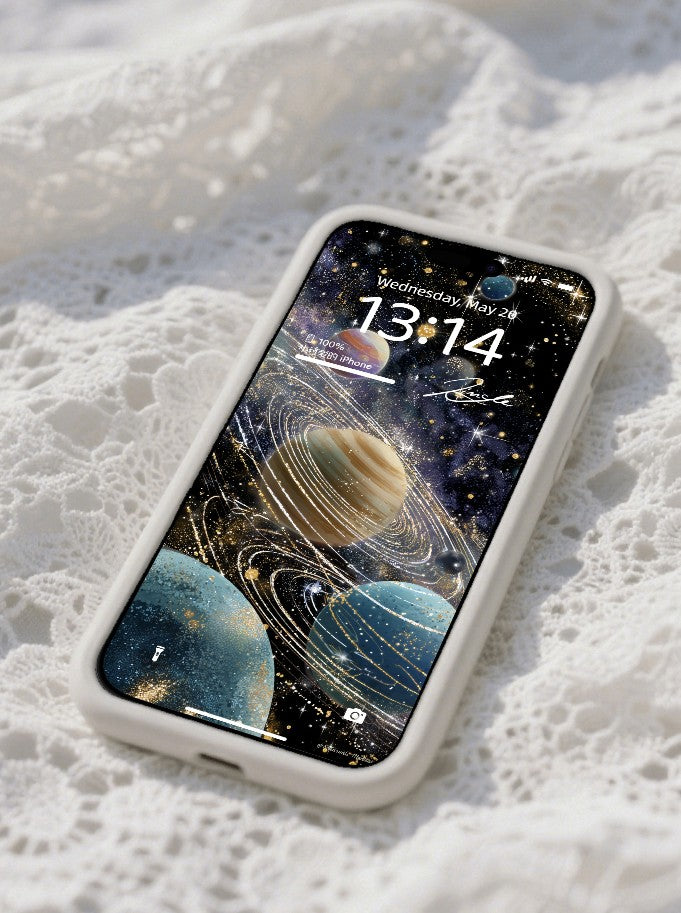 美音天能量壁紙 "天樞成象" 事業運&靈性系列 高清 限量发行 Sarasvati Energy Wallpaper "Celestial Pivot Omen Realized" Career&Spiritual series HD Limited edition