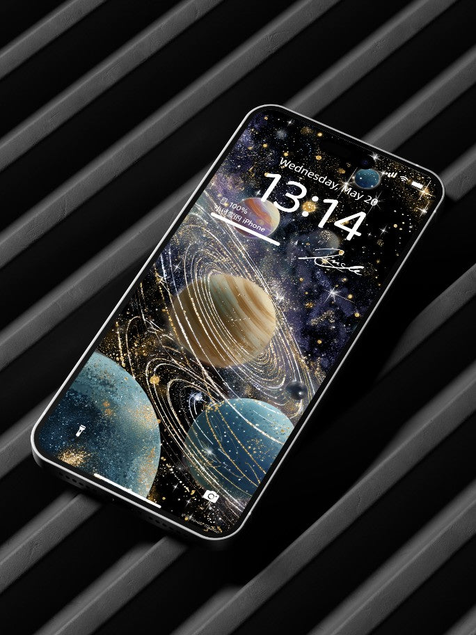 美音天能量壁紙 "天樞成象" 事業運&靈性系列 高清 限量发行 Sarasvati Energy Wallpaper "Celestial Pivot Omen Realized" Career&Spiritual series HD Limited edition