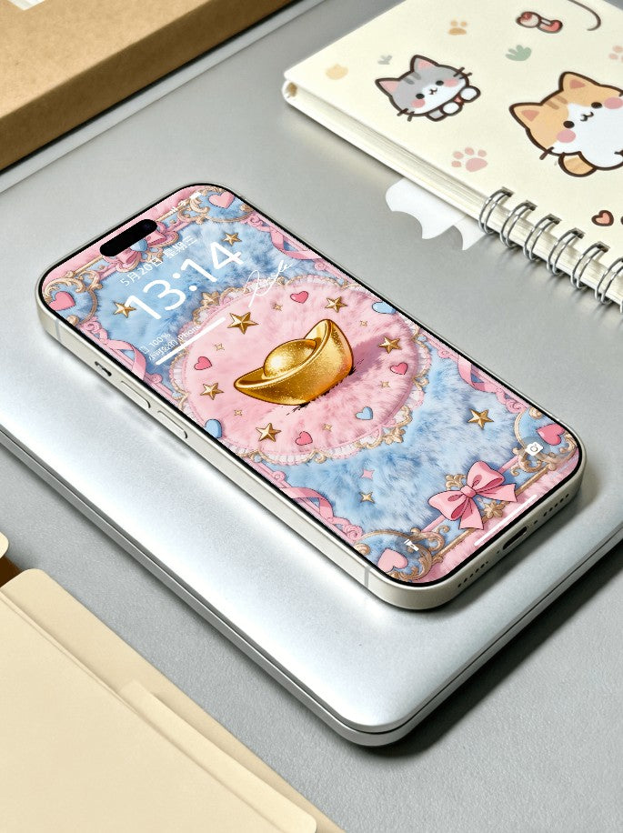 免費結緣限量100份 美音天能量壁紙 "絨暖生財" 財運系列 高清 限量发行 Complimentary - Limited Sarasvati Energy Wallpaper "Plush Warmth Generates Wealth" Wealth series HD Limited edition