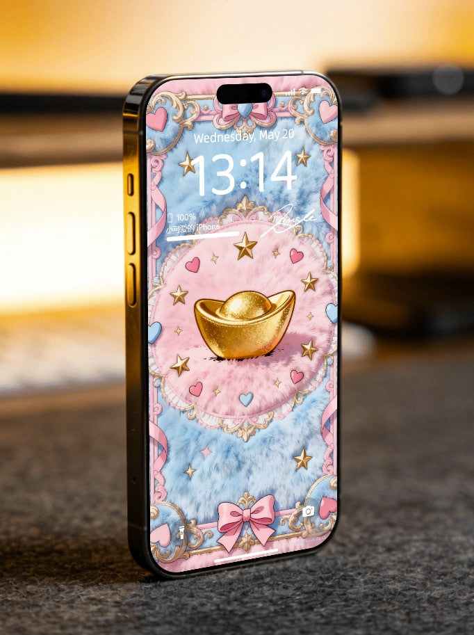 免費結緣限量100份 美音天能量壁紙 "絨暖生財" 財運系列 高清 限量发行 Complimentary - Limited Sarasvati Energy Wallpaper "Plush Warmth Generates Wealth" Wealth series HD Limited edition