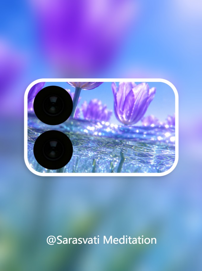 美音天能量壁紙 "柔光愈心" 戀愛運&療愈系列 高清 限量发行 Sarasvati Energy Wallpaper "Gentle Light Healing Heart" Love & Meditation series HD Limited edition