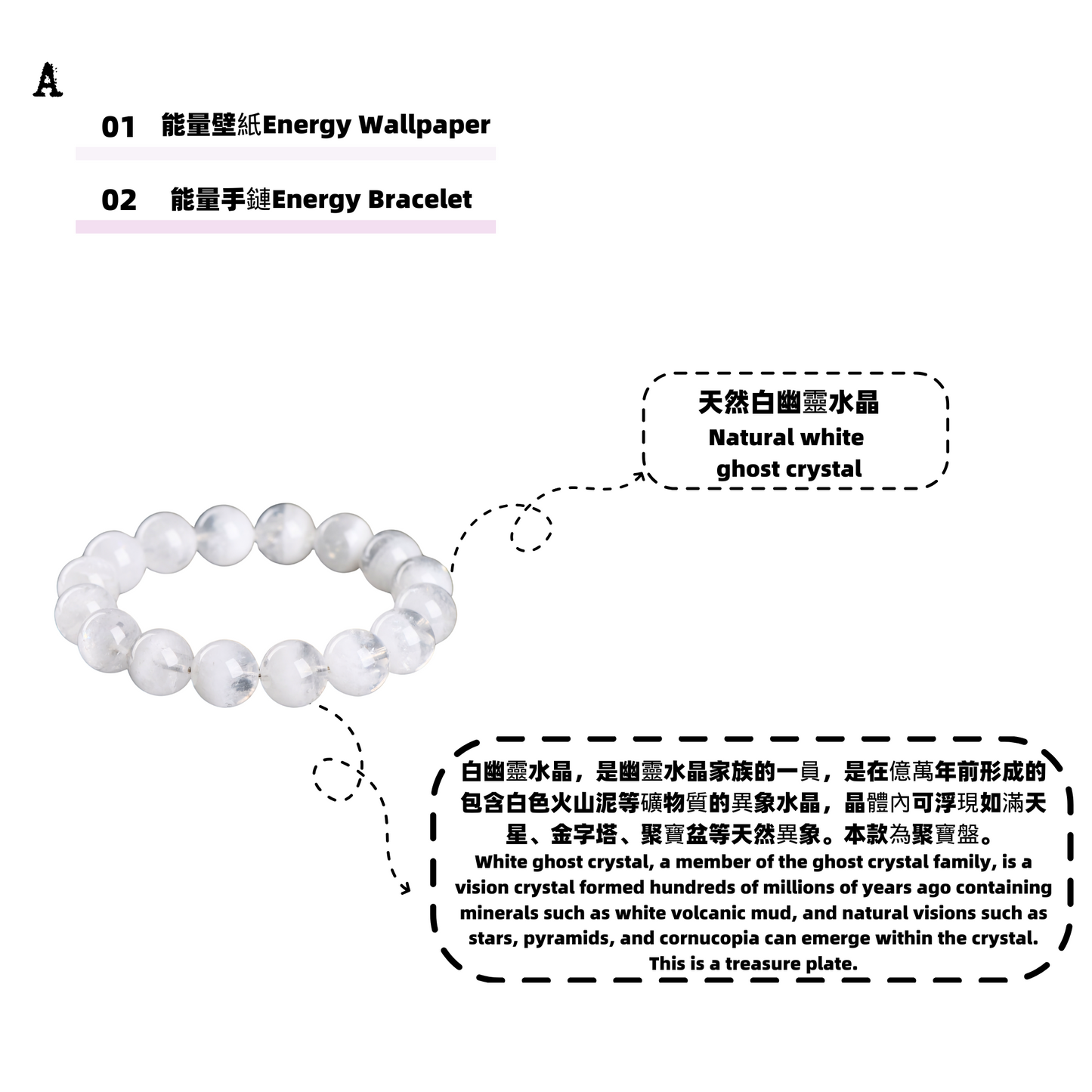 美音天能量壁紙"和合白燦"戀愛運&事業運&療愈系列（可選擇贈送實物能量手鏈權益）Sarasvati Energy Wallpaper "Harmonious White Brilliance" Love&Career&Meditation series (Optional Gift Energy Bracelet Rights)