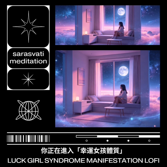 美音天能量音樂 "你正在進入「幸運女孩體質」" 純享天使時長版音頻MP3格式 Sarasvati Energy Music “Lucky Girl Syndrome” Pure Sound Angel Duration Edition Track MP3