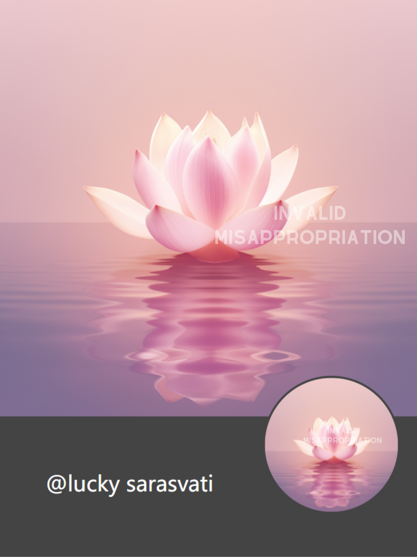 美音天能量頭像頭貼"映日夏歌"戀愛運&庇佑系列 Sarasvati Energy Head Portrait Stickers "Lotus Summer Song" Love&Bless series