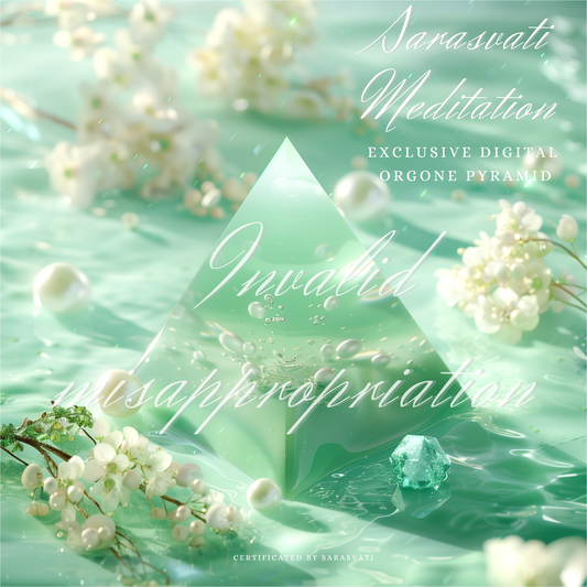 Pyramide d'orgone numérique Sarasvati « Lithe So Much » Love&amp;Wealth Un seul concept de jumeau numérique fonctionne certifié avec un numéro indépendant et unique 