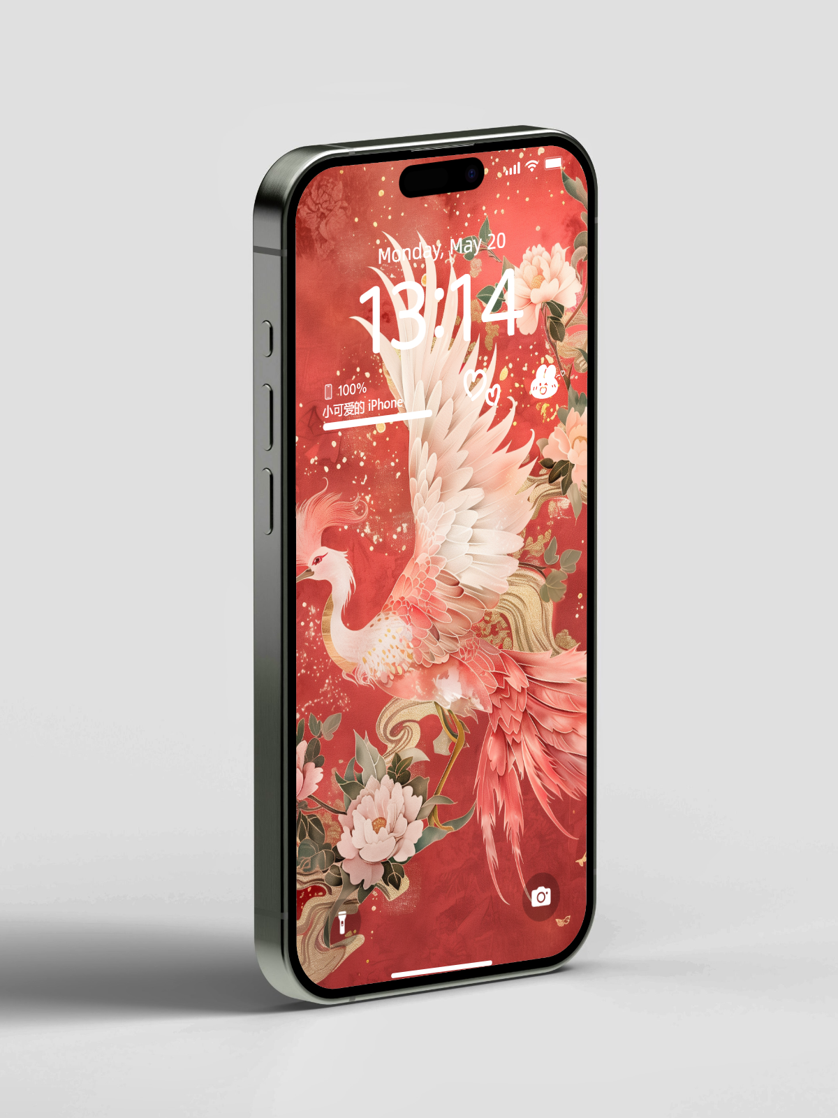 美音天能量壁紙"鳳引桃花" 戀愛運系列 高清 限量发行 Sarasvati Energy Wallpaper "Phoenix Attracts the Peach Blossoms" Love series HD Limited edition