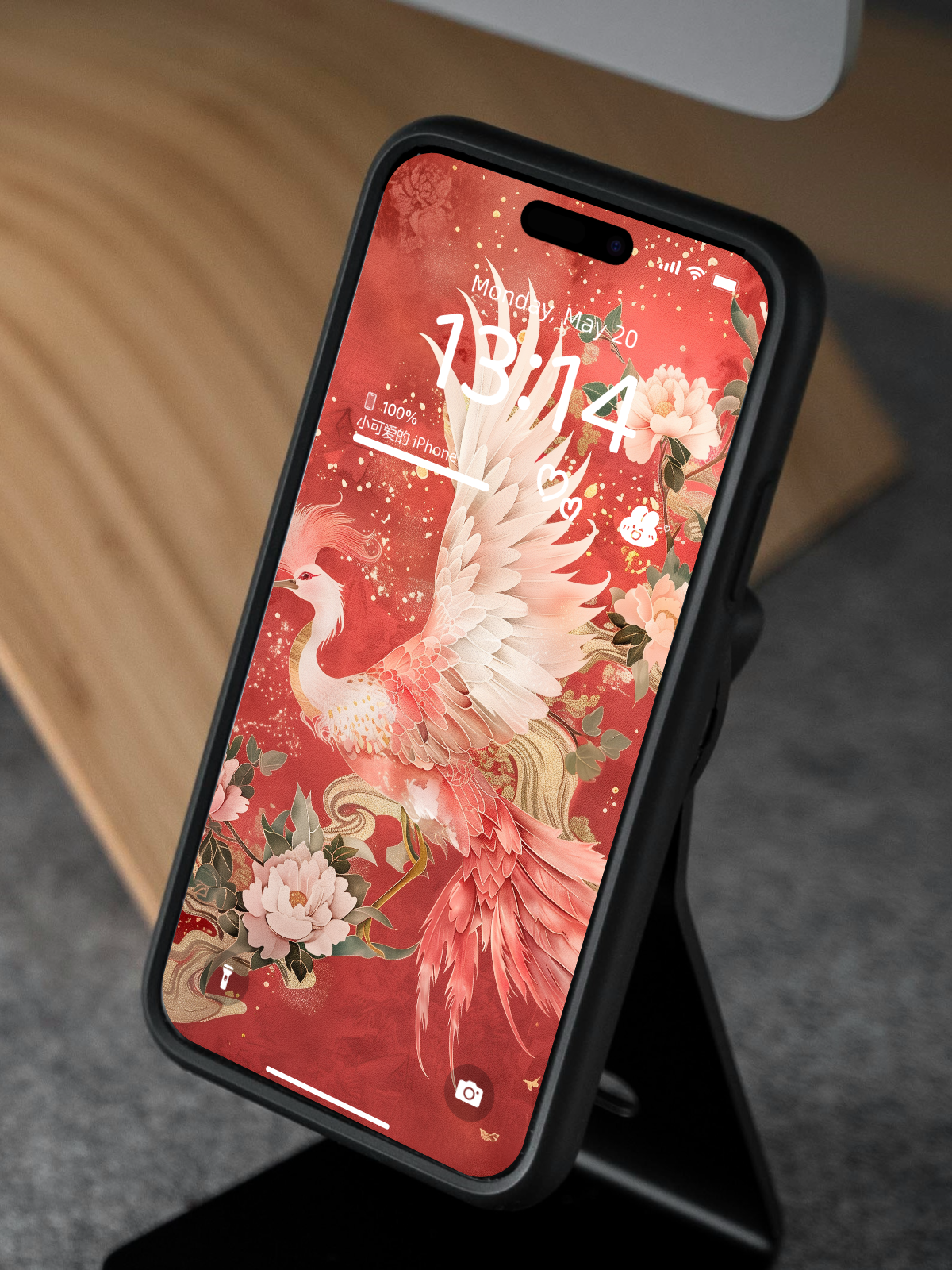 美音天能量壁紙"鳳引桃花" 戀愛運系列 高清 限量发行 Sarasvati Energy Wallpaper "Phoenix Attracts the Peach Blossoms" Love series HD Limited edition