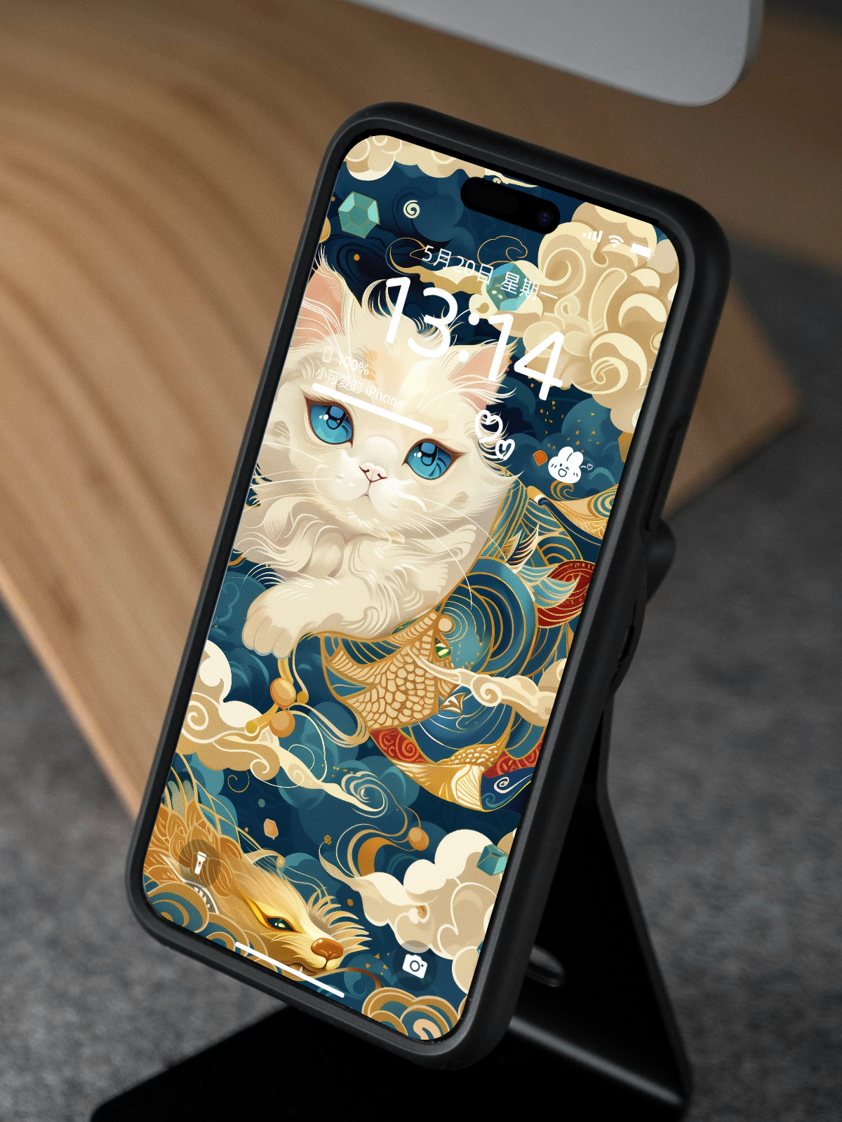 美音天能量壁紙"貓間精靈" 寵物系列 高清 限量发行 Sarasvati Energy Wallpaper "Feline Spirits Interlude" Pet series HD Limited edition